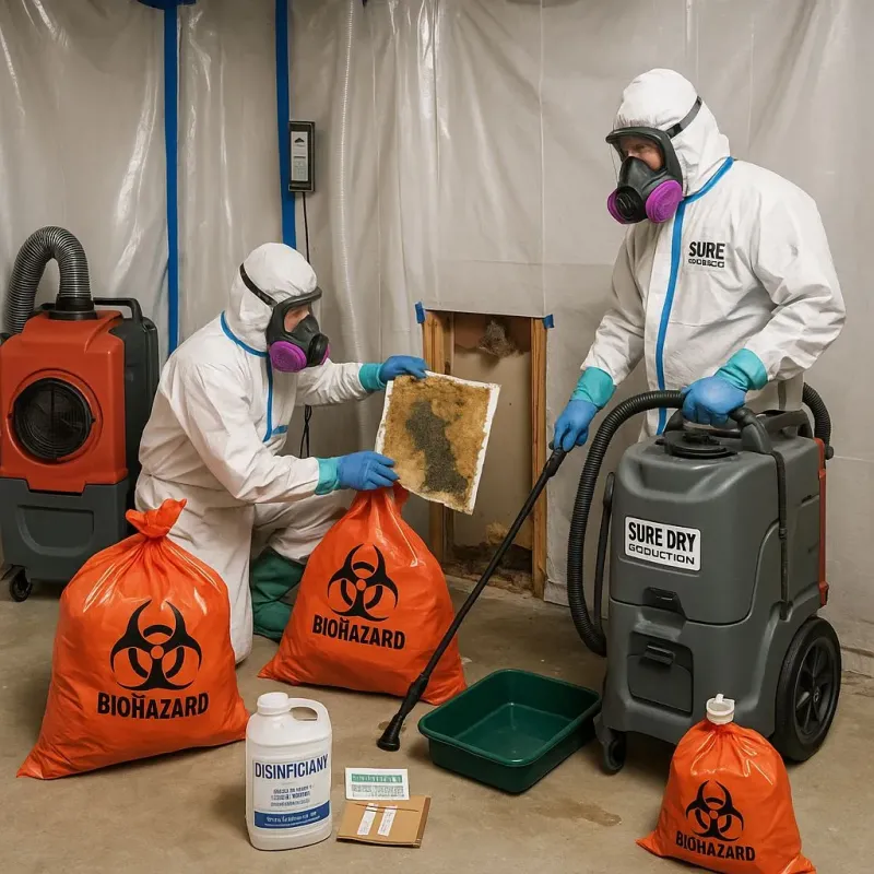 Contaminated Water Handling Protocols process in Slinger, WI