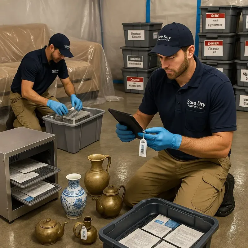 Content Protection and Restoration process in Slinger, WI