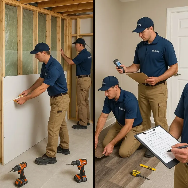 Repairs and Reconstruction process in Slinger, WI